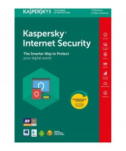 Kaspersky Internet Security med 3 användare i 1 år